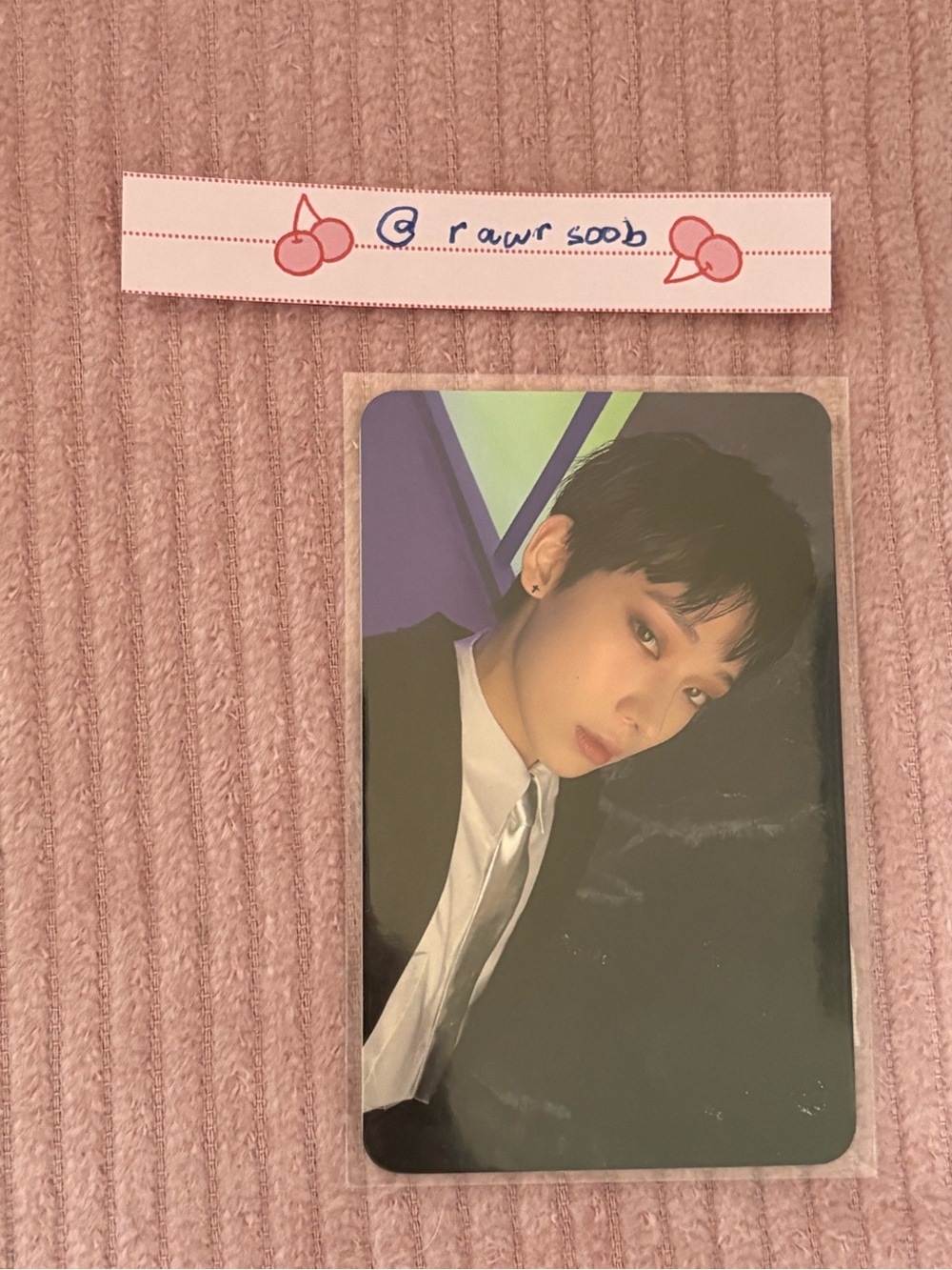 official weverse enhypen sunoo pob photocard